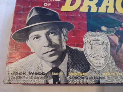 Dragnet Game COMPLETE Vintage Police Detective Cop TV Show Tie In 1955 - Image 1 of 4