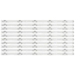 10pcs LED Backlight Strips For BP5500AU9000 CRH-B55K52303005106AG-REV1.3LTK - Picture 1 of 5