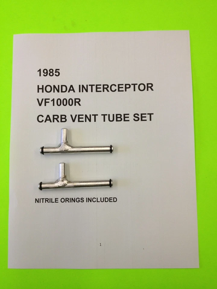 Honda Interceptor VF 1000 R 1985 CNC conjunto de tubos de gas combustible ventilación carburador Foto 1 de 2