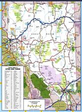 NEVADA STATE ROAD MAP GLOSSY POSTER PICTURE PHOTO PRINT city highway reno 3378