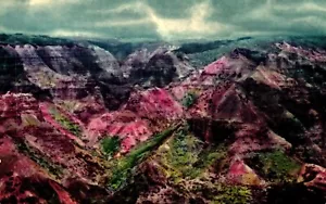 Postal Waimea Canyon Kauai Hawaii - Imagen 1 de 2