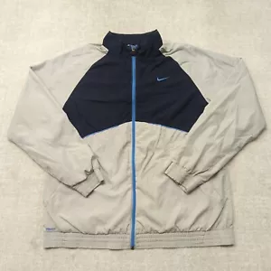 Vintage Nike Track Jacket Mens XL Storm Windbreaker Vented Mesh Lined Swoosh Y2K - Picture 1 of 16