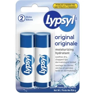 Lypsyl Original Moisturizing Formula Lip Balm 4.2g Stick x10 total -New Canada - Picture 1 of 2