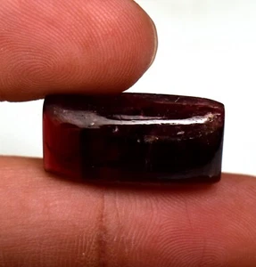 Natural Pink Tourmaline Cushion Shape Cabochon 17.25 C Ct Certified Loose Gem - Picture 1 of 5