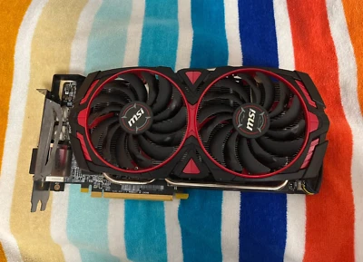 MSI Radeon RX 570 ARMOR MK2 8G OC Graphics Card - Image 1 of 3