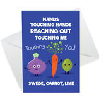 Swede Carrot Lime Sweet Funny Birthday Card Caroline Card For Dad Mum Husband