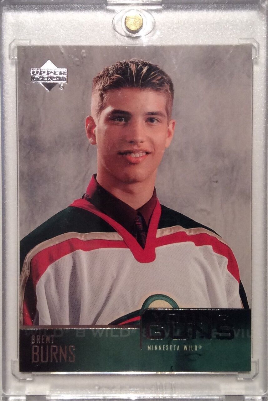 2003-04 Upper Deck Young Guns Hockey Rookie RC #221 Brent Burns