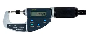 Mitutoyo Metric Digital Quickmike Adjustable Force Outside Micrometer 0-10mm - Picture 1 of 5