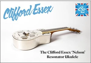 THE CLIFFORD ESSEX 'NELSON' RISONATORE UKULELE - Foto 1 di 8