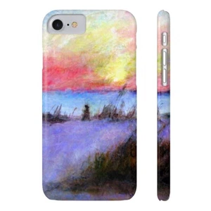 Slim Phone Cases for iPhone 7-14 Summer Stroll - Picture 1 of 71