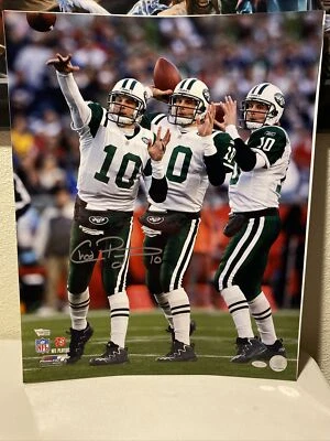 Foto firmada por Chad Pennington de los New York Jets 16x20 Steiner & Fanatics Foto 1 de 4