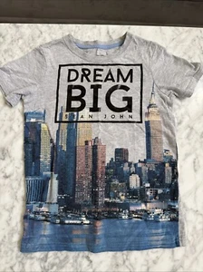 Sean John Shirt For Boys Dream Big Manhattan Twin Towers SZ Small - Picture 1 of 10