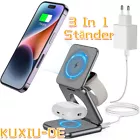 KUXIU Wireless Charger Dock Ladestation 3 in 1 Für Apple Watch iPhone 15 Pro Max