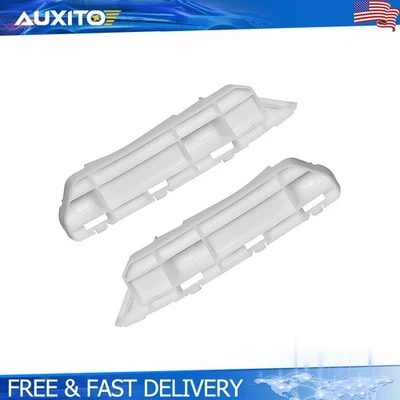 Soporte de parachoques delantero blanco izquierdo y derecho genuino para Honda Odyssey 2005-2010 Foto 1 de 4