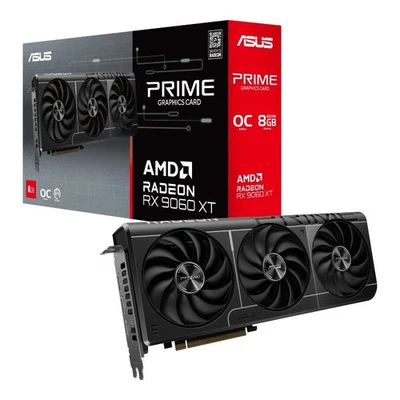 ASUS Prime Radeon RX 9060 XT OC 8GB - NUOVA & IMBALLO ORIGINALE - Rivenditore - Immagine 1 di 4