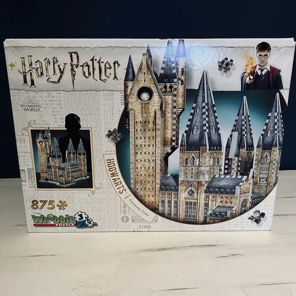 Puzzle Wrebbit 3D Harry Potter Torre de Astronomía Hogwarts 875 Piezas Foto 1 de 2