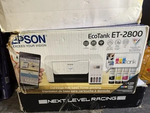 Brand New Epson ECOTANK ET-2800 WiFi Home Work Office Color Ink Jet Printer - Picture 1 of 4