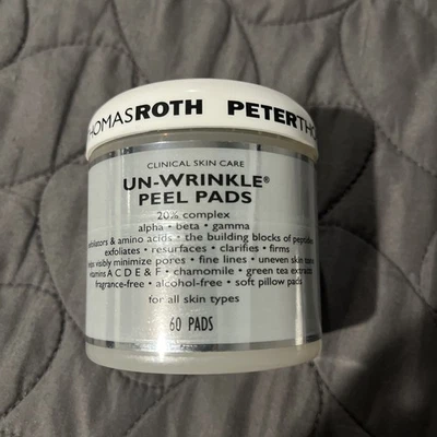 Peter Thomas Roth Un-Wrinkle Peel Pads - 60 Count New Sealed - Image 1 of 4