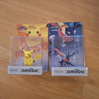 Pikachu And Greninja Amiibo - Image 1 of 4