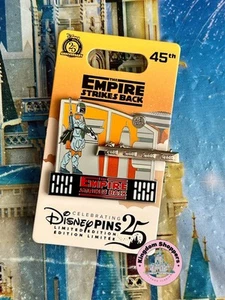 Disney Parks Star Wars Empire Strikes Back Boba Fett 45th Anniversary LE Pin - Picture 1 of 1