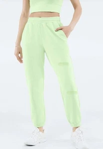 Fabletics Jogginghose Gr. Small Gummibund und Knöchel, zwei Seitentaschen, Wasabi - Bild 1 von 12