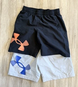Lot Of 2 Under Armour Shorts Youth Large Loose - Picture 1 of 10