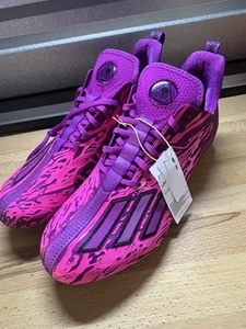 Adidas Adizero 12.0 Poison Football Cleats Fuschia Pink IG7217 Men’s Size 11.5 - Picture 1 of 7