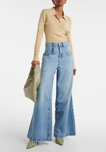 NWT FRAME sz 24 The Skater High Waist Wide Leg Jeans - Picture 1 of 7