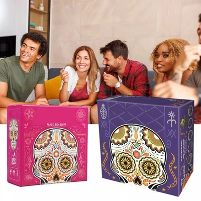 Skull Party Game Bluffing and Strategy Game Fun for Game Night Family Board Game
