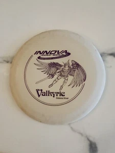 Innova Valkyrie Disc Golf Distance Driver White with Purple Foil - Picture 1 of 5