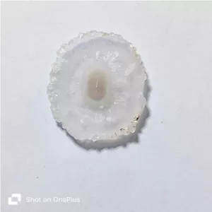 Stalactite Slice Solar Quartz Slice Flower Briolette Loose Stone 41 Cts. ME-9103 - Picture 1 of 4