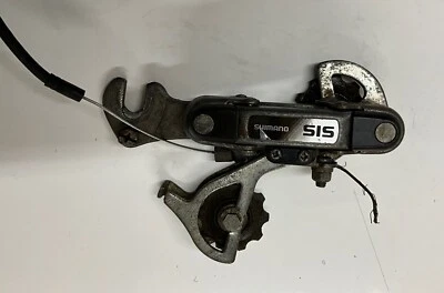 Dérailleur arrière Shimano Retro SIS Tourney RD-TY15 5 vitesses cage moyenne en argent - Photo 1/4