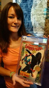 July 1970 Marvel Comics Amazing Spider-Man #86 Black Widow New Costume CGC 6.5 - Picture 1 of 6