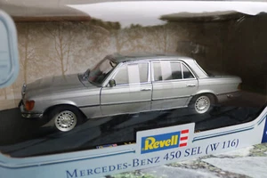Mercedes 450 SEL, W 116, 1:18, Revell, embalaje original, muy raro, excelente estado, como nuevo - Imagen 1 de 13
