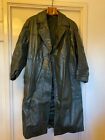 WWII Genuine Second world war German officer’s leather trench coat XL XX M