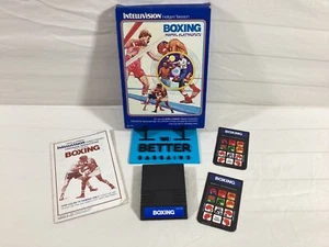 Boxing (Intellivision, 1980) Mattel Video Game CIB - Picture 1 of 16