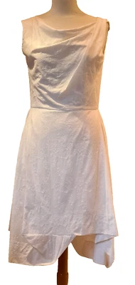 Vivienne Westwood white fit and flare Broderie Anglaise cotton Size 46 UK 12 New - Image 1 of 4