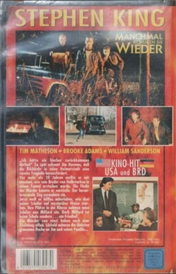Manchmal kommen sie wieder - Stephen King - Tim Matheson Brooke Adams Robert   F - Bild 1 von 2