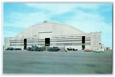 1960 Ellsworth Air Force Base Monolithic Hangar Rapid City South Dakota Postcard