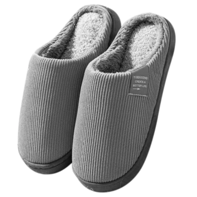 LONENESSL Damen Herren Winter Warme Hausschuhe Pantoffeln Slipper Slip On Schlappen.Unisex