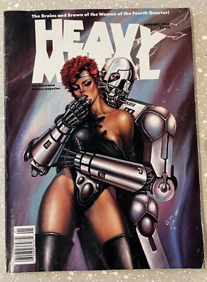 Heavy Metal Magazine January 1990  #6 - Image 1 of 2