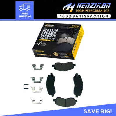 Pastilhas de freio dianteiras de cerâmica para calibre 200 Avenger Stratus Patriot Compass Eclipse - Imagem 1 de 4