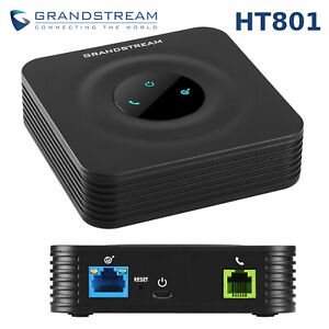 Grandstream HT801 FXS 1-Port Analog Telephone Adapter ATA VoIP