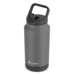 64oz Insulated Water Bottle Half Gallon Stainless Steel Vacuum Tumbler With Flip - Picture 1 of 7
