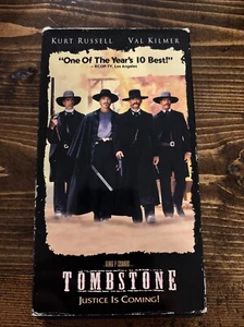 TOMBSTONE (1993) VHS Kurt Russell, Val Kilmer - Drama History Western - Picture 1 of 2