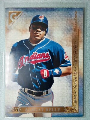 1996 Topps Gallery - The Masters #157 Albert Belle - Cleveland Indians - Bx2 - Image 1 of 2