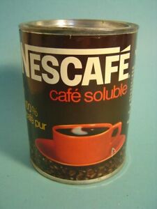 Blech Kaffeedose Nescafè, gut 