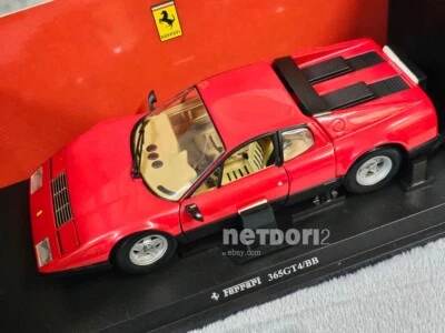 Kyosho 1/18 Ferrari 365GT4/BB Red - Image 1 of 4