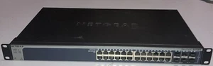 Netgear GS728TS 24-Port Gigabit Prosafe Stackable Smart Switch With Rack Ears - Picture 1 of 1