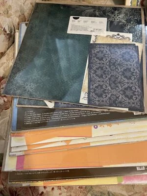 creative memories bundle additions 12x12 9 Packs. Spring, Summer, Winter New - Image 1 of 4